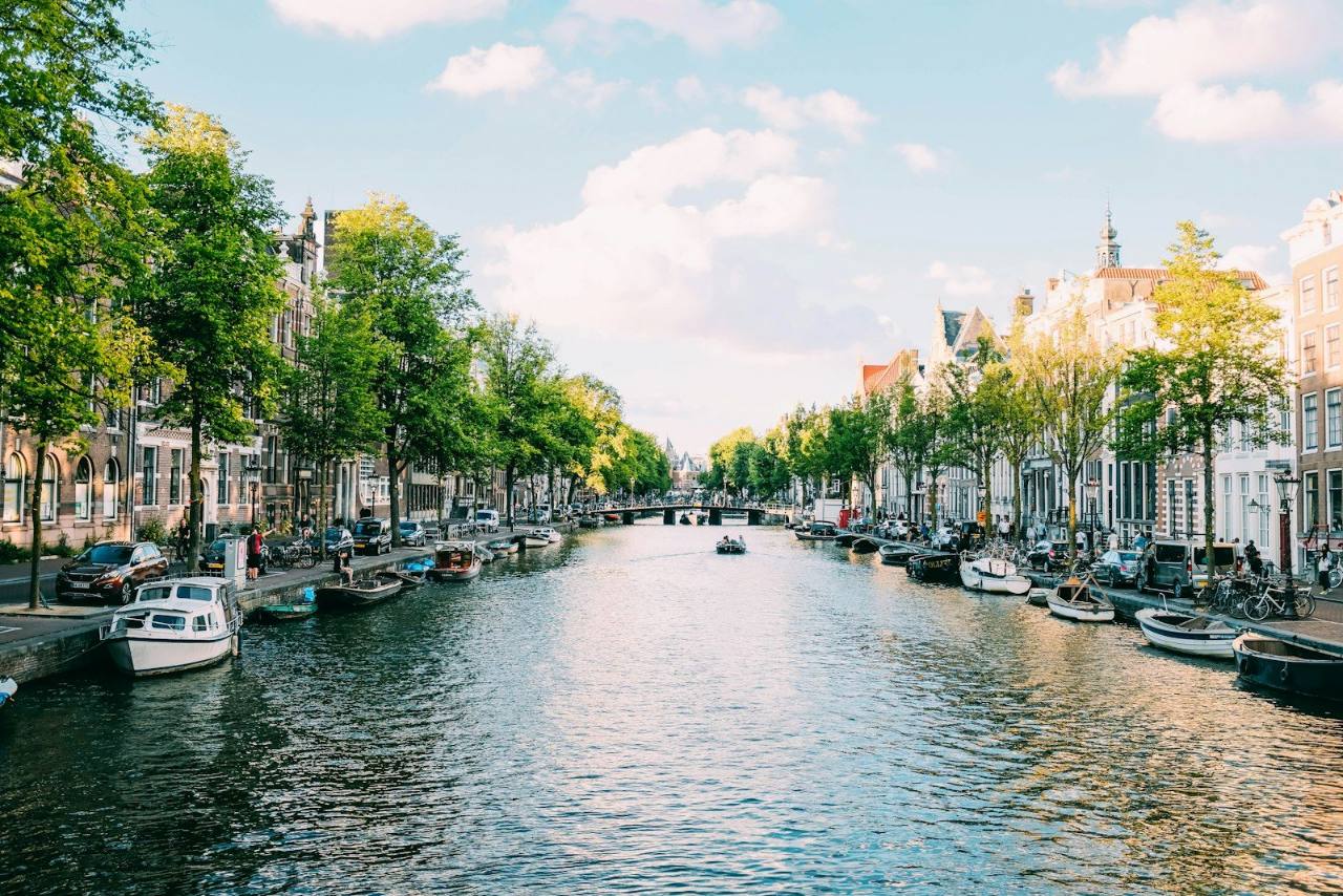 Amsterdam canals, Netherlands